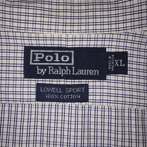 Men's Polo by Ralph Lauren Button Down Dress Shirt - Picture 4 of 10